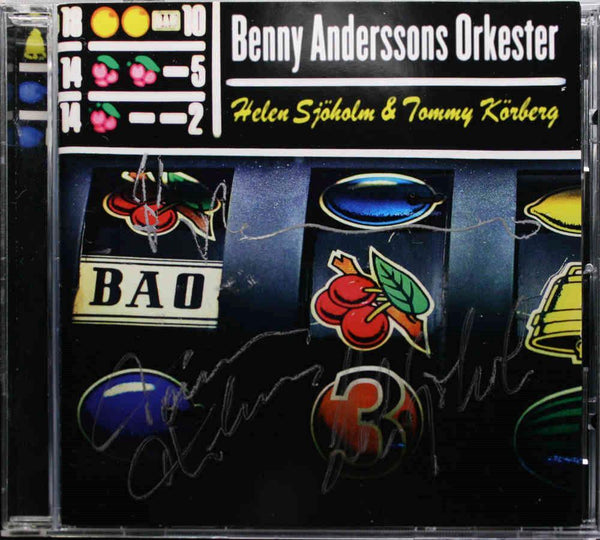 BAO 3 BENNY ANDERSSONS ORKESTER Sjoholm Korberg Autographed Album CD