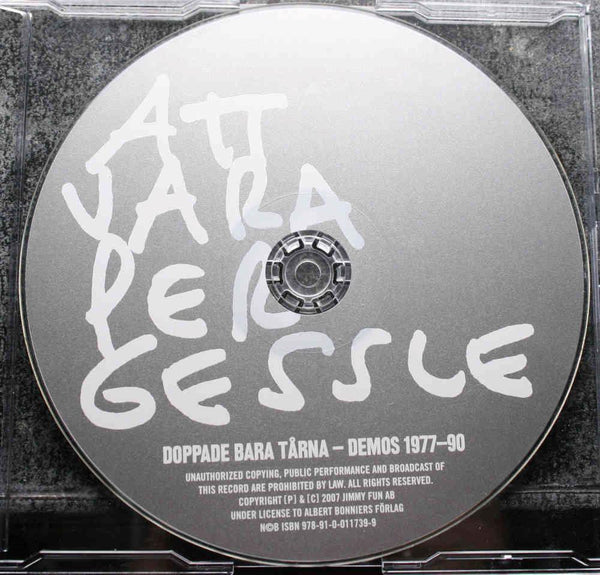 PER GESSLE Att Vara Per Gessle Doppade Bara Tarna Demos 1977-90 Album CD