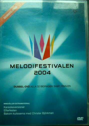 MELODIFESTIVALEN 2004 Sweden Eurovision MLDVD002 ~6h 15min Region 2 PAL 2DVD - __ATONAL__