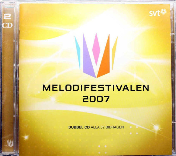 MELODIFESTIVALEN 2007 Swedish Eurovision Album 2CD - __ATONAL__