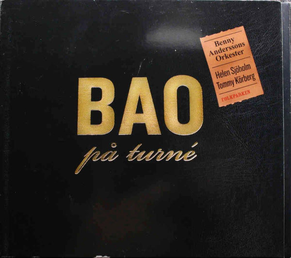 BAO BENNY ANDERSSONS ORKESTER På Turne Mono Music 2006 Cardboard Album CD - atonal.se