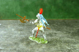 BRITAINS HERALD SWOPPET Medieval Visor Knight Walking White Tunic With Halberd - atonal.se