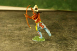 BRITAINS HERALD SWOPPET WW WILD WEST Indian Running Horn Head Archer Bow Arrow - atonal.se