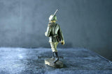 COMPOSITION ELASTOLIN WW World WarII German Soldier Marching Parading D ~7cm K - atonal.se