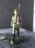 COMPOSITION ELASTOLIN WWI World War 1 German Army Soldier Marching 3 ~6,5cm M - atonal.se