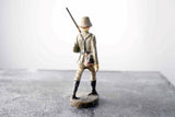 COMPOSITION Elastolin WWII World War German Soldier w Rifle Marching ~7cm a D - atonal.se