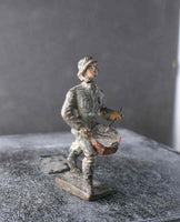 COMPOSITION LINEOL WW1 World War 1 Reichswehr German Army Soldier Musician Drumming M - atonal.se