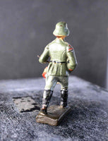 COMPOSITION LINEOL WWI World War 1 Reichswehr German Army Musician Drummer ~7cm N - atonal.se