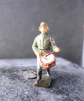 COMPOSITION LINEOL WWI World War 1 Reichswehr German Army Musician Drummer ~7cm N - atonal.se