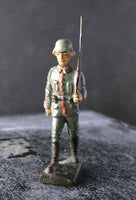 COMPOSITION LINEOL WWI World War 1 Reichswehr German Army Soldier Marching4 ~6,5cm M - atonal.se