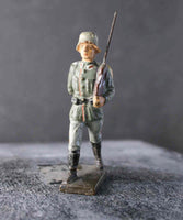 COMPOSITION LINEOL WWI World War 1 Reichswehr German Marching Rifle Backpack ~7cm N - atonal.se