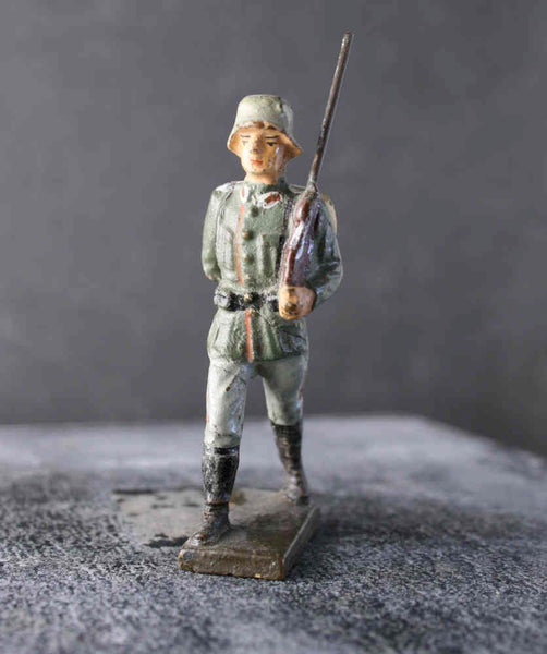 COMPOSITION LINEOL WWI World War 1 Reichswehr German Marching Rifle Backpack ~7cm N - atonal.se