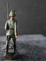 COMPOSITION LINEOL WWI World War 1 Reichswehr German Marching w Rifle 4 O - atonal.se