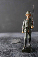 COMPOSITION LINEOL WWI World War 1 Reichswehr German Marching w Rifle 5 O - atonal.se