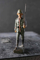 COMPOSITION LINEOL WWI World War 1 Reichswehr German Marching w Rifle 6 P - atonal.se