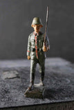COMPOSITION LINEOL WWI World War 1 Reichswehr German Marching w Rifle 6 P - atonal.se
