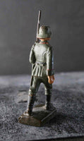 COMPOSITION LINEOL WWI World War 1 Reichswehr German Marching w Rifle P - atonal.se