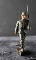 COMPOSITION LINEOL WWI World War 1 Reichswehr German Marching With Rifle 2 O - atonal.se