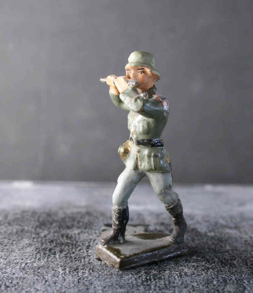 COMPOSITION LINEOL WWI World War 1 Reichswehr German Musician Marching Flute2 ~7cm N - atonal.se