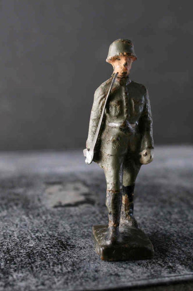 COMPOSITION LINEOL WWI World War 1 Reichswehr German Officer Walking Sabre P - atonal.se