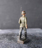 COMPOSITION LINEOL WWI World War 1 Reichswehr German Soldier Marching Rifle ~6,5cm N - atonal.se