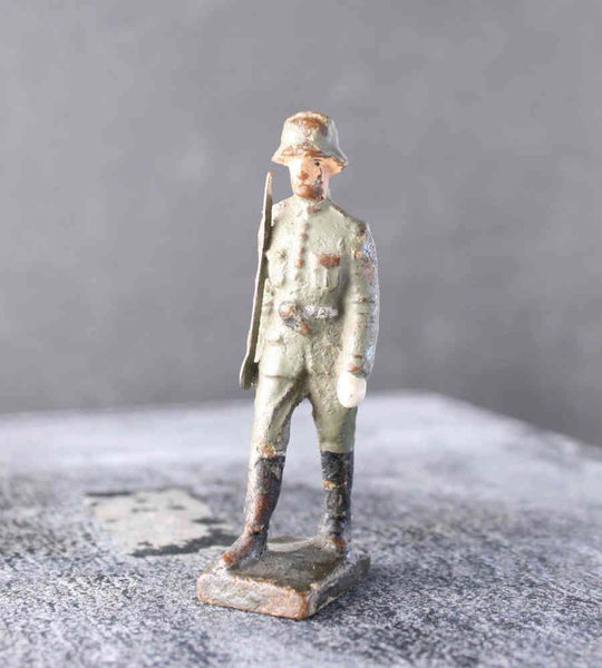 COMPOSITION LINEOL WWI World War 1 Reichswehr German Soldier Marching Sabr2 ~6,5cm N - atonal.se