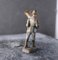COMPOSITION LINEOL WWI World War 1 Reichswehr German Soldier Marching Tuba ~6,5cm N - atonal.se
