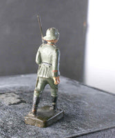 COMPOSITION LINEOL WWI World War Red Line German Army Soldier Marching3 ~6,5cm M - atonal.se