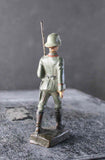COMPOSITION LINEOL WWI World War Red Line German Army Soldier Marching7 ~6,5cm M - atonal.se