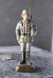 COMPOSITION LINEOL WWI World War Red Line German Army Soldier Still Stand ~7cm M - atonal.se