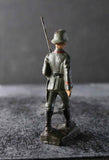 COMPOSITION LINEOL WWI World War Red Line German Marching w Rifle 7 ~6,5cm P - atonal.se