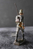 COMPOSITION LINEOL WWI World War Red Line German Marching w Rifle 8 ~6,5cm P - atonal.se