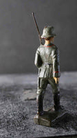 COMPOSITION LINEOL WWI World War Red Line German Marching w Rifle 9 ~6,5cm P - atonal.se