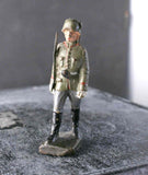 COMPOSITION LINEOL WWI World War Red Line German Soldier Marching Sabre ~6,5cm M - atonal.se