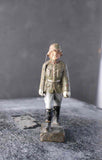 COMPOSITION LINEOL WWI World War Red Line German Soldier Marching Sabre ~6,5cm N - atonal.se