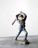 COMPOSITION LINEOL WWII World War French Belgian Soldier Clubbing Rifle ~7cm L - atonal.se