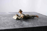 COMPOSITION LINEOL WWII World War German MG Ammo Feeder Flat On Ground ~7cm K - atonal.se