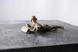 COMPOSITION LINEOL WWII World War German MG Ammo Feeder Flat On Ground ~7cm K - atonal.se