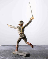 COMPOSITION LINEOL WWII World War German Running Pointing High Sabre ~7cm K - atonal.se