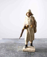 COMPOSITION LINEOL WWII World War German Soldier Winter Uniform Restful ~7cm K - atonal.se