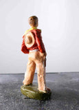 COMPOSITION NARDI WW Wild West Cowboy Standing Waiting To Draw ~9cm K - atonal.se
