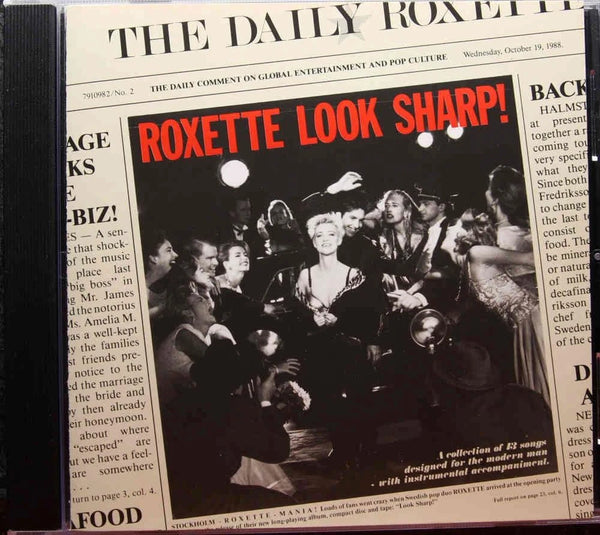 ROXETTE Look Sharp EMI 7910982 Italy 1988 13trx CD