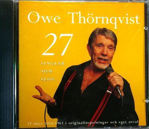 THÖRNQVIST - OWE THORNQVIST Singlar Som Slog Album CD - atonal.se