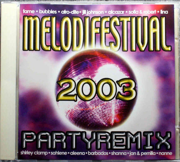 MELODIFESTIVAL 2003 Partyremix M&L Records EU Album CD - __ATONAL__