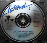 U2 The Joshua Tree Island Records CID U2 6 Sweden 1987 11trx CD