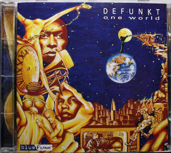 DEFUNKT One World Blue Funk Holland 1995 Album CD