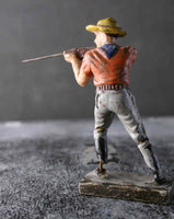 COMPOSITION Unbranded Wild West Cowboy Standing Shooting LEYLA Style ~7cm P