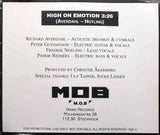 M.O.B High On Emotion Hawk Records HAWKPROM 007 Sweden 1992 1trx Promo CD Sigle