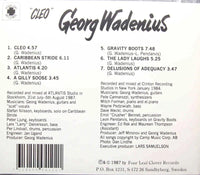 WADENIUS GEORG WADENIUS Cleo 1987 CD