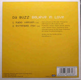 DA BUZZ Believe In Love 2001 CD Single
